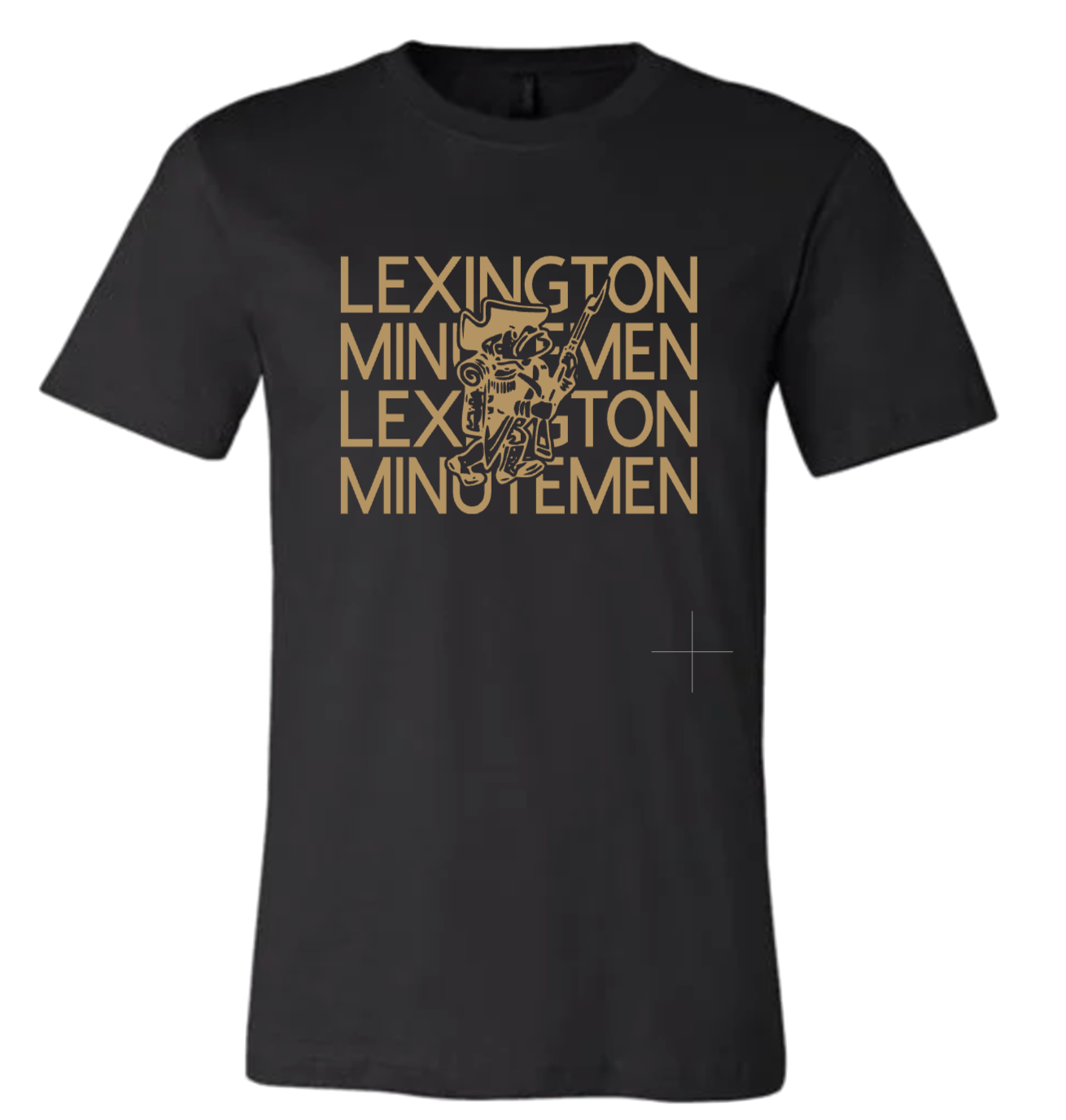 LEXINGTON LARGE GOLD MINUTEMEN