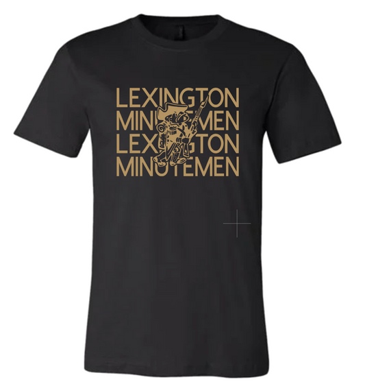 LEXINGTON LARGE GOLD MINUTEMEN